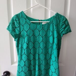 Xhilaration Green Lace Dress